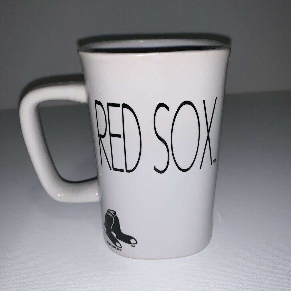 Boston Red Sox MLB Baseball Squared Coffee Mug Cup Memory Company NEW